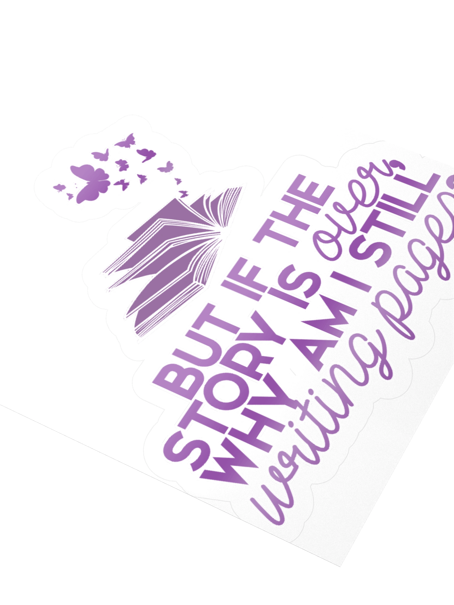 Still Writing Pages - Sticker product image (8)
