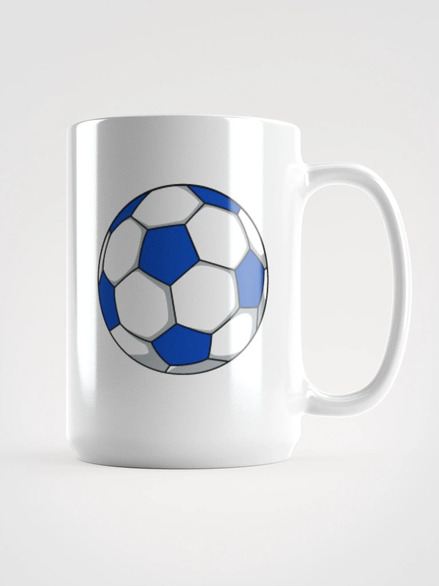 Soccer Fan White Ceramic Mug product image (1)