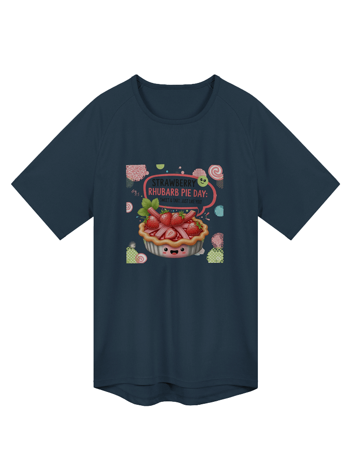 Happy Strawberry Rhubarb Pie Day Sports Jersey product image (2)