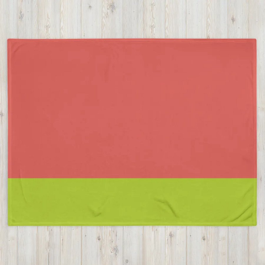 Red & Green Granny Blanket (LARGE) product image (4)