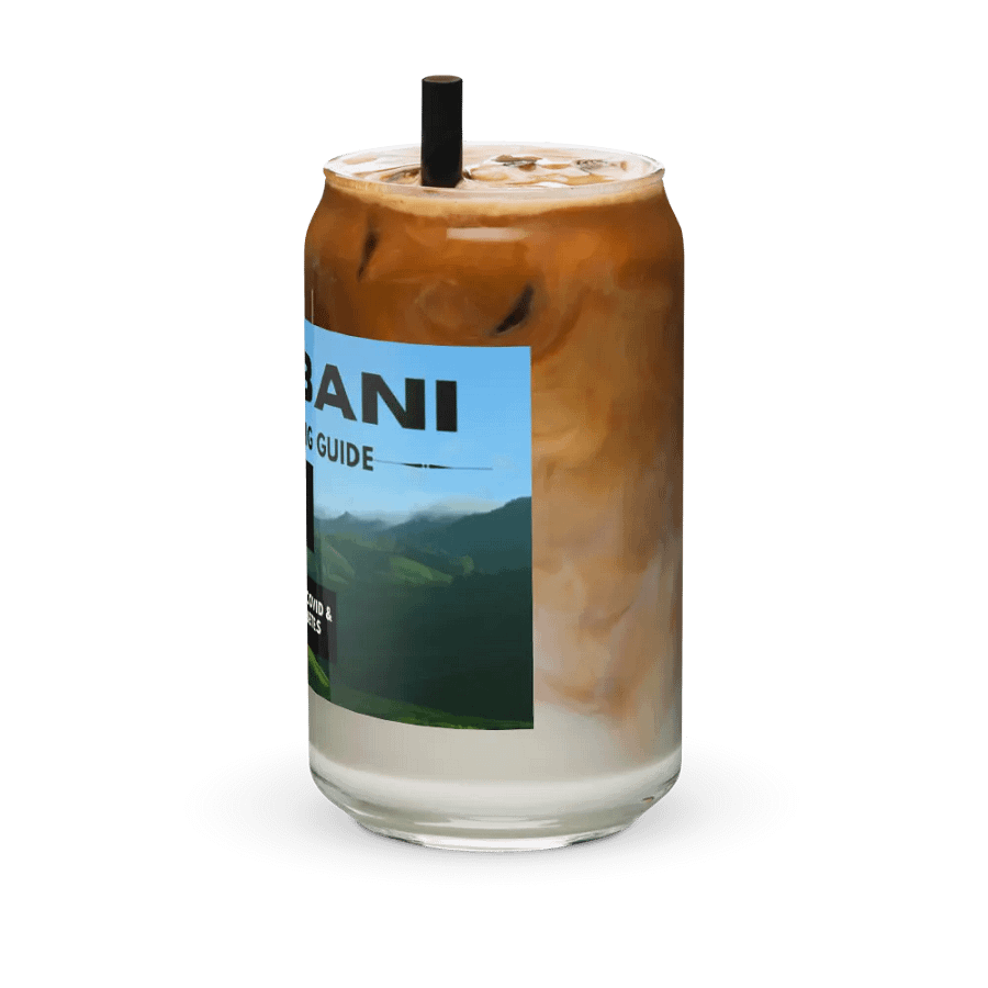 ZUMBANI - A WELLBEING GUIDE Can-Shaped Glass product image (42)