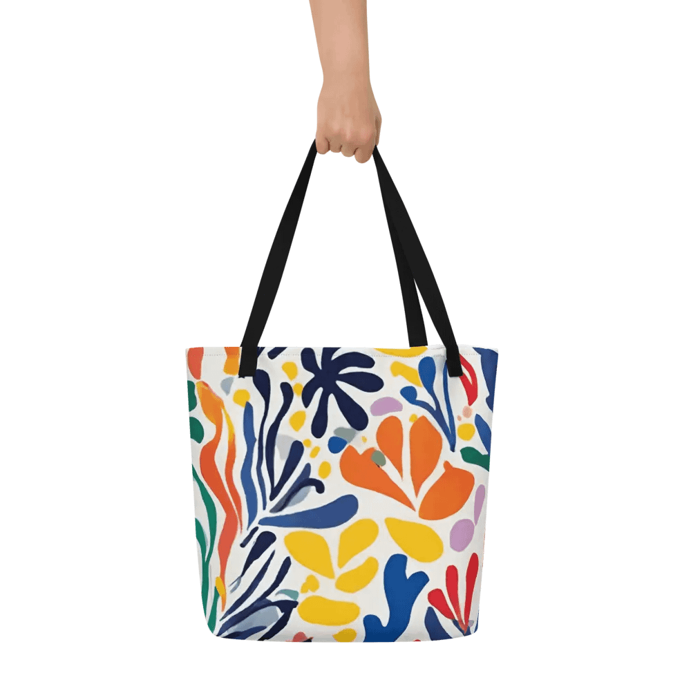 matisse inspired bright tote for Artists moms and friends product image (6)