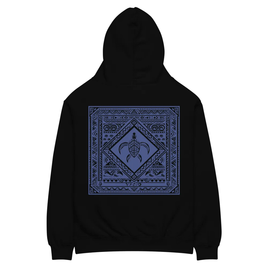 VACIO Tribal Turtle Premium Relaxed Fit Hoodie (B) product image (8)