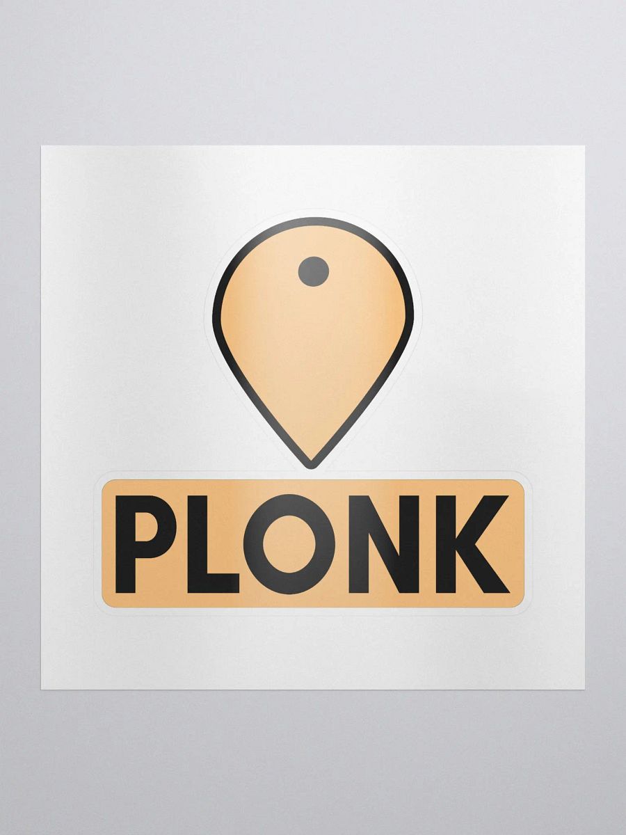 Plonk Sticker product image (1)
