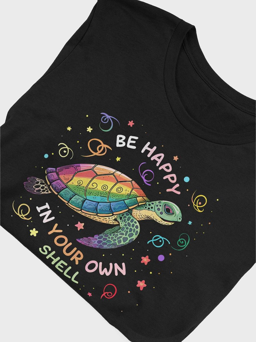 Puzzle Turtle Be Happy In Your Own Shell T-Shirt | Autism Awareness Shirt | Neurodiversity Gift for Kids & Adults product image (5)