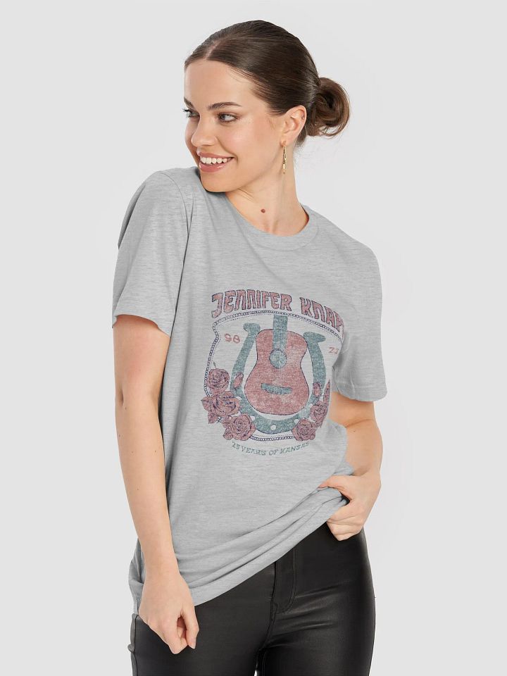 Vintage Guitar Roses Graphic Tee (Red) product image (2)