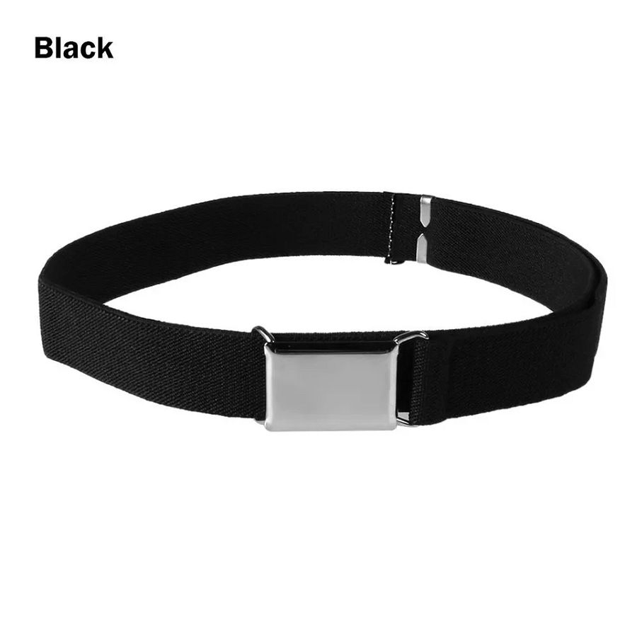 Color Boys Girls Pants Strap Kids Canvas Belt Adjustable Alloy Buckle Waistband product image (4)
