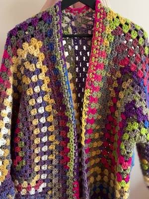 You’ll Never Find Another Crochet Cardigan Like This One 🧶✨ #crochet #cardigan #handmade #boho #crochetcardigan 
