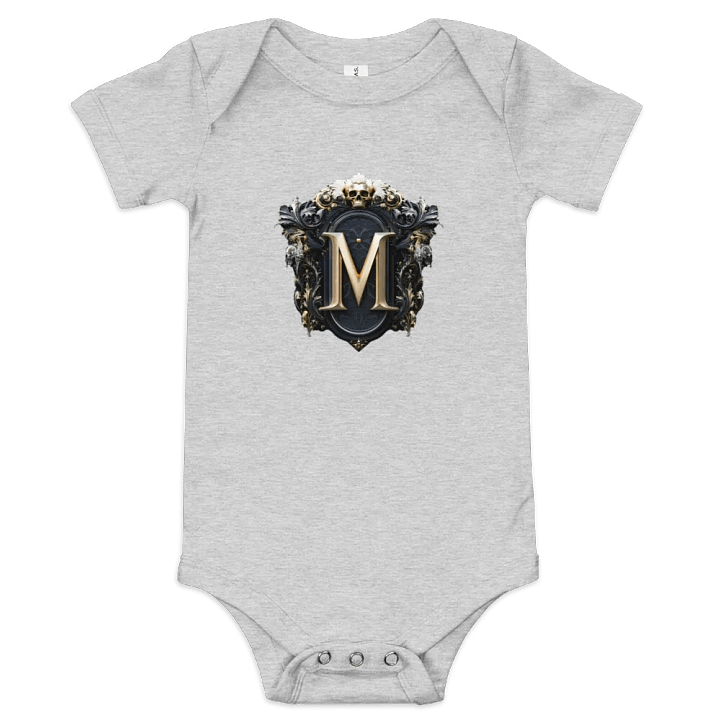 Morgan Royal Skull Baby Onesie product image (7)