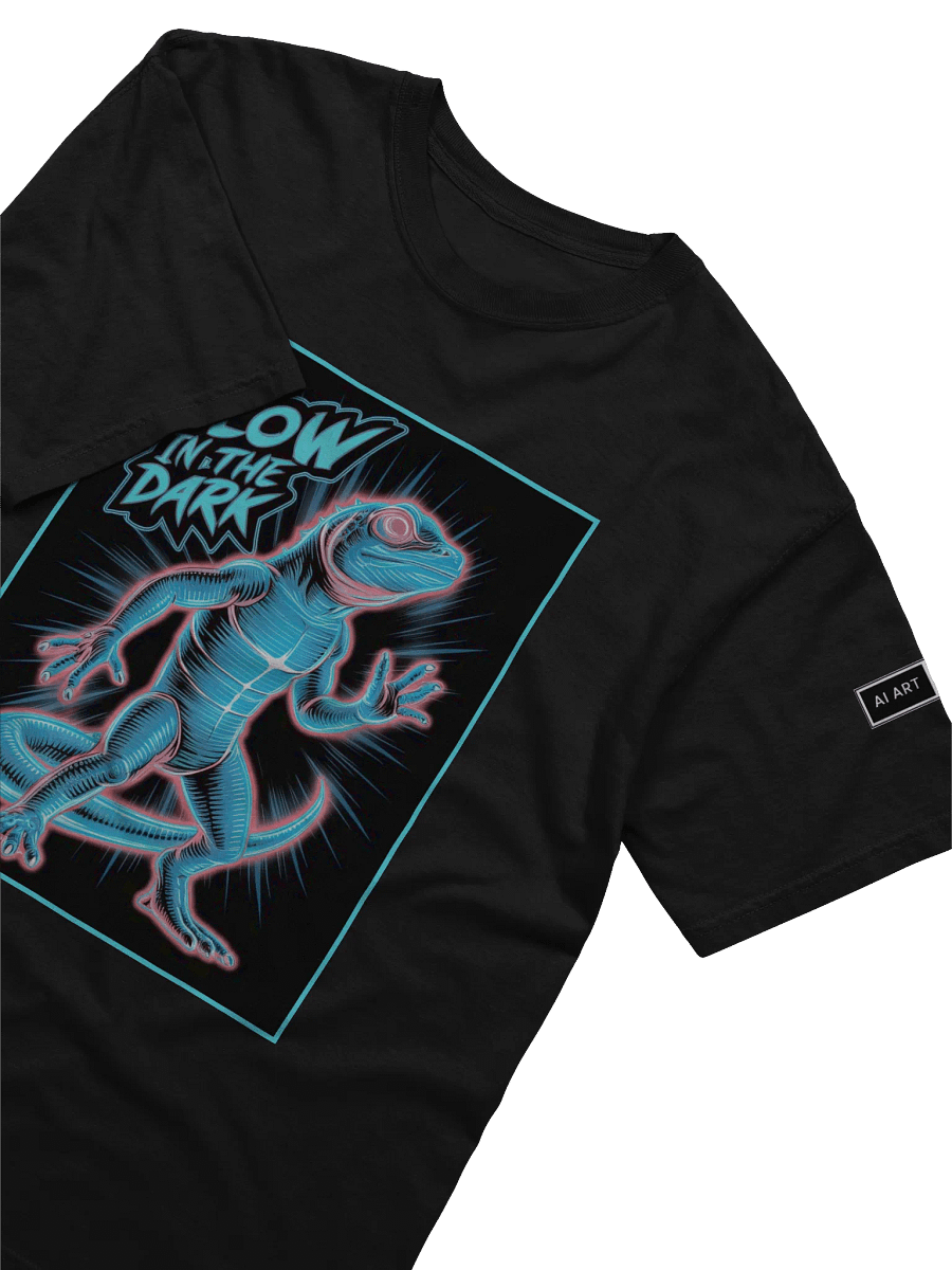 "GLOW IN THE DARK" 100% cotton T-shirt product image (3)