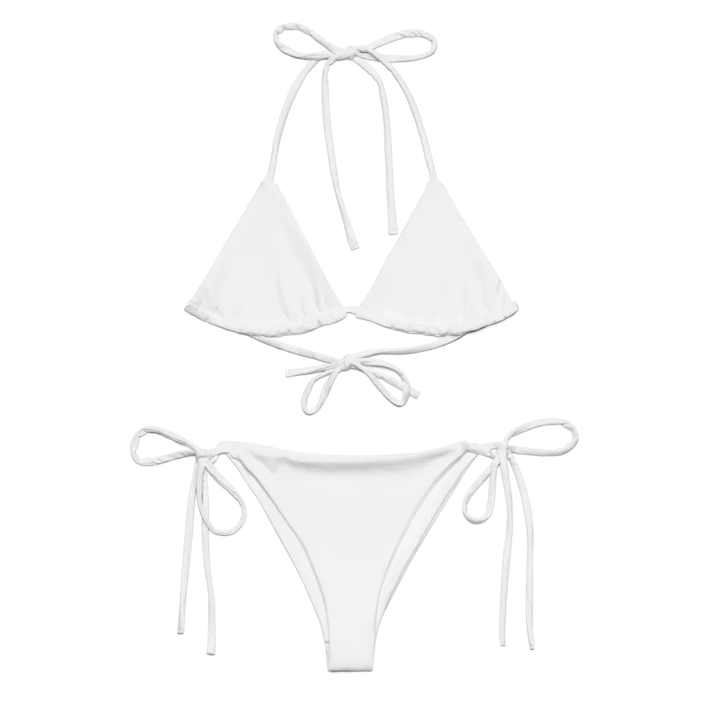 Zenith Sustainable String Bikini Set - Customise with Exclusive Designs, Recycled Materials, UPF 50+, Sizes 2XS-6XL product image (4)