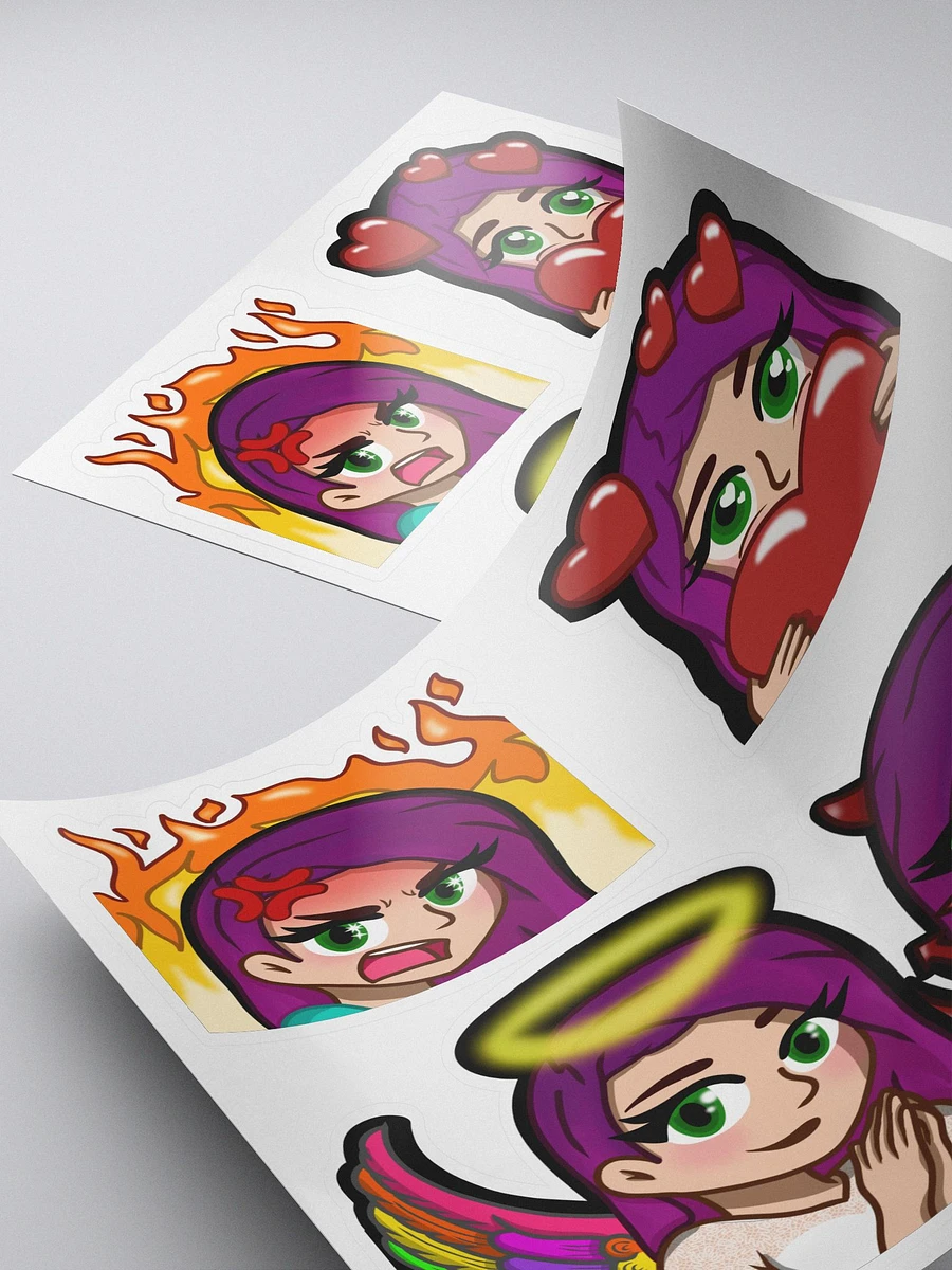 Littlec0c0 Angel and Devil Sticker Sheet product image (4)