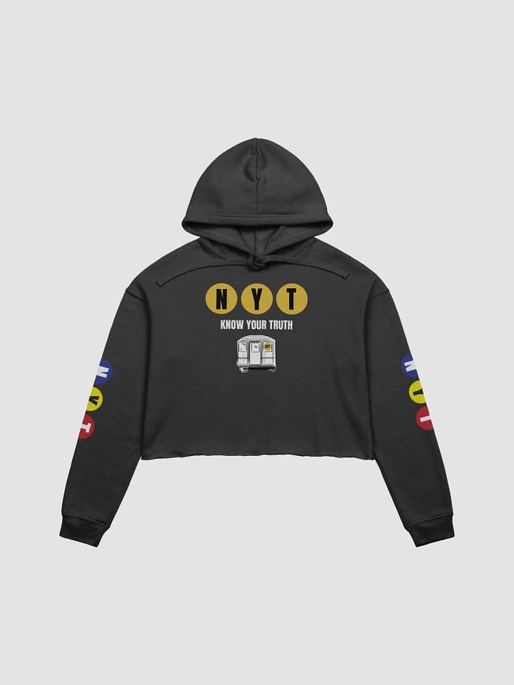 NYT CROP HOODIE product image (2)