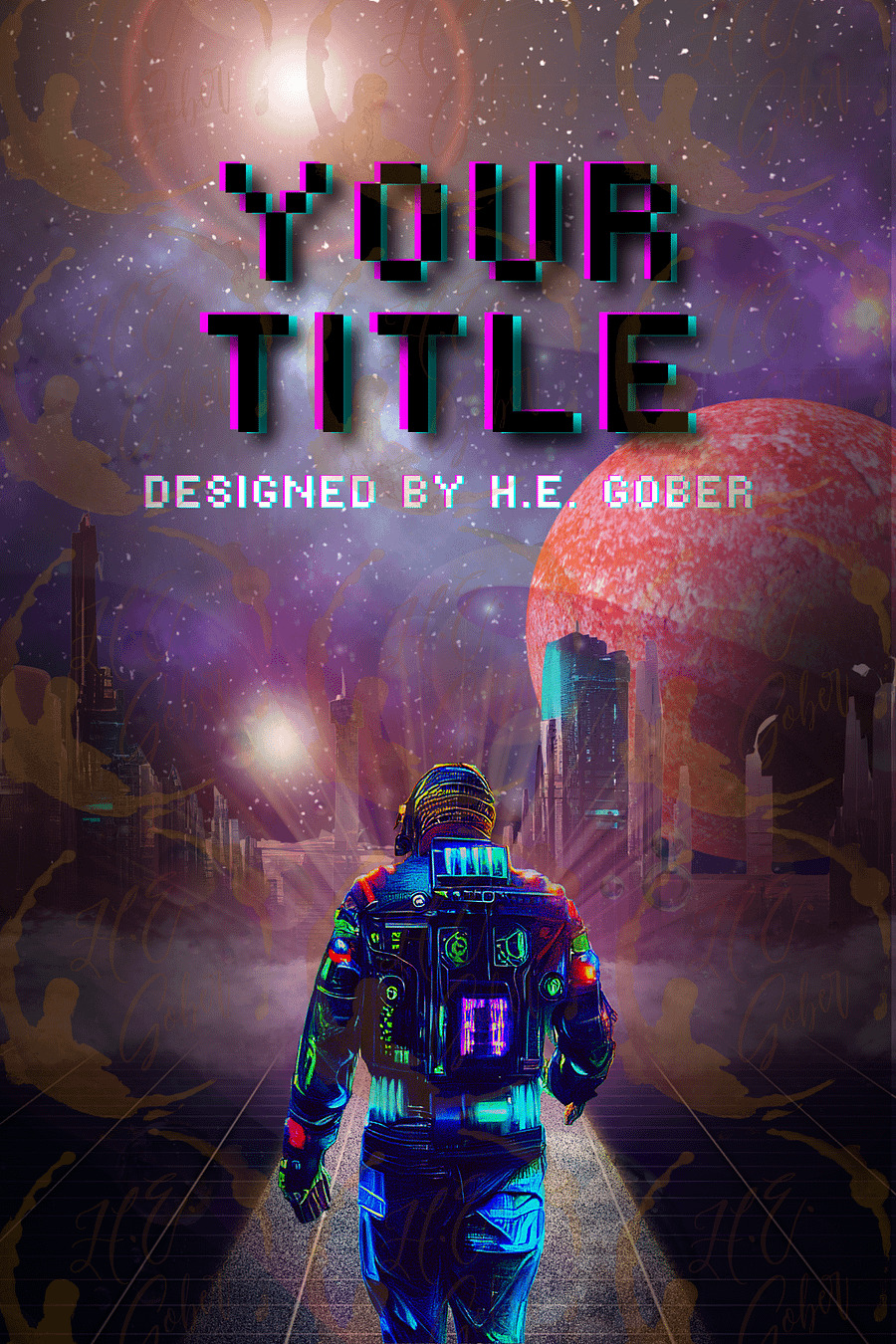 Pre-Made Sci-Fi Book Cover product image (1)