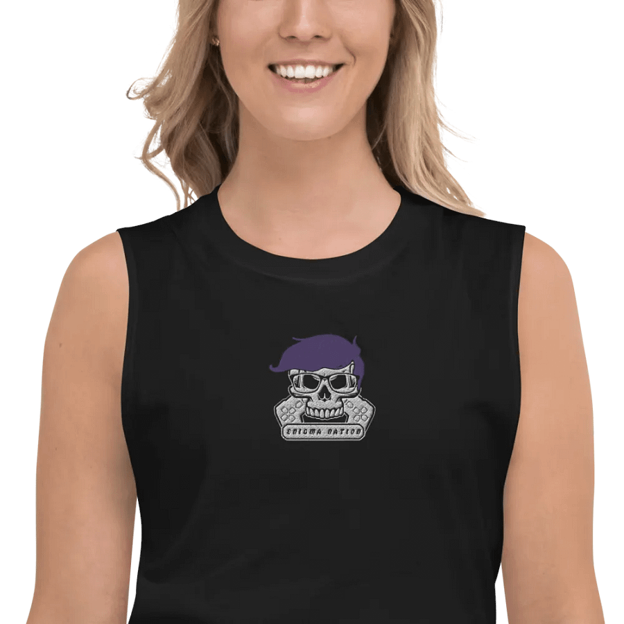 Enigma Nation Bella+Canvas Muscle Tank (EMBRODERED) product image (9)