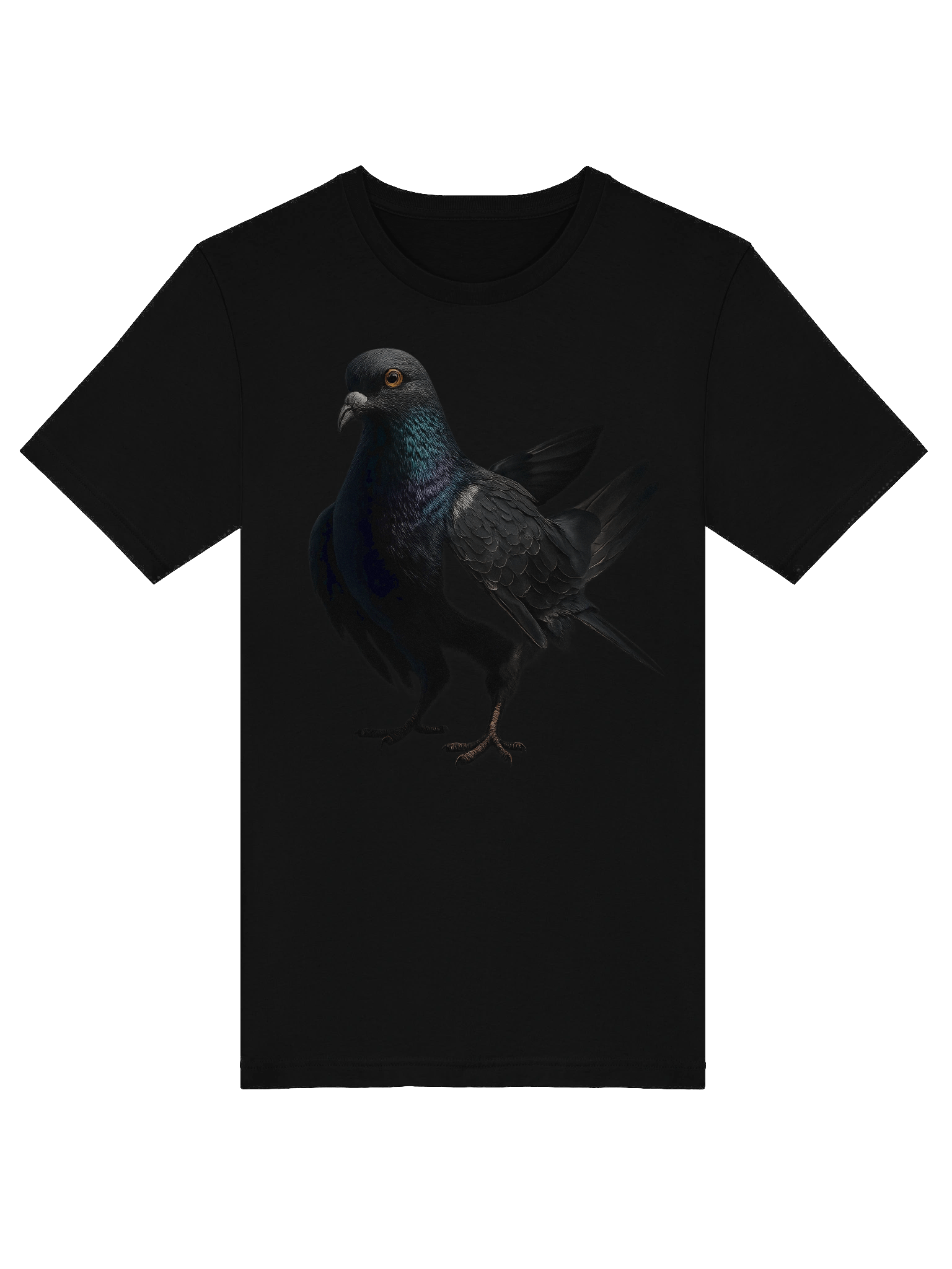 Iridescent Pigeon Unisex T-Shirt product image (9)