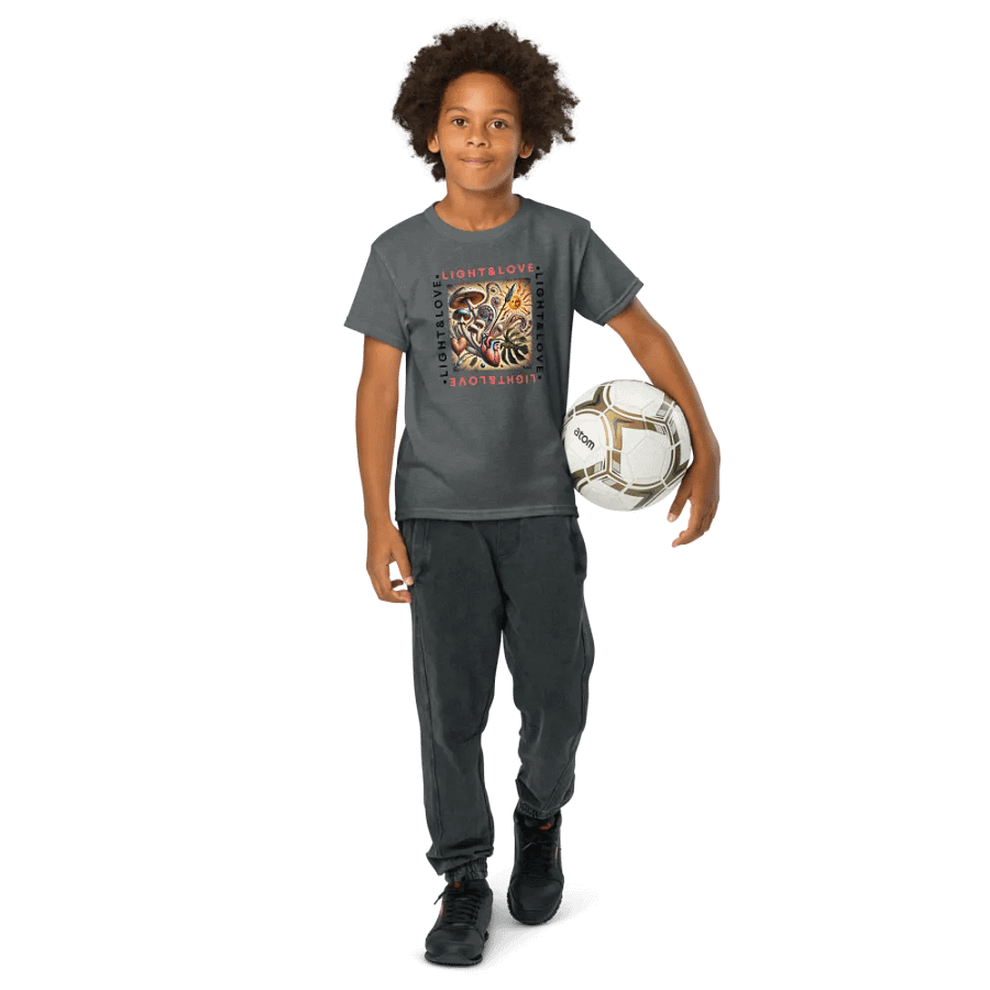 [Kids] Light & Love Tee: Stay Calm and Salvador Dalí On product image (8)