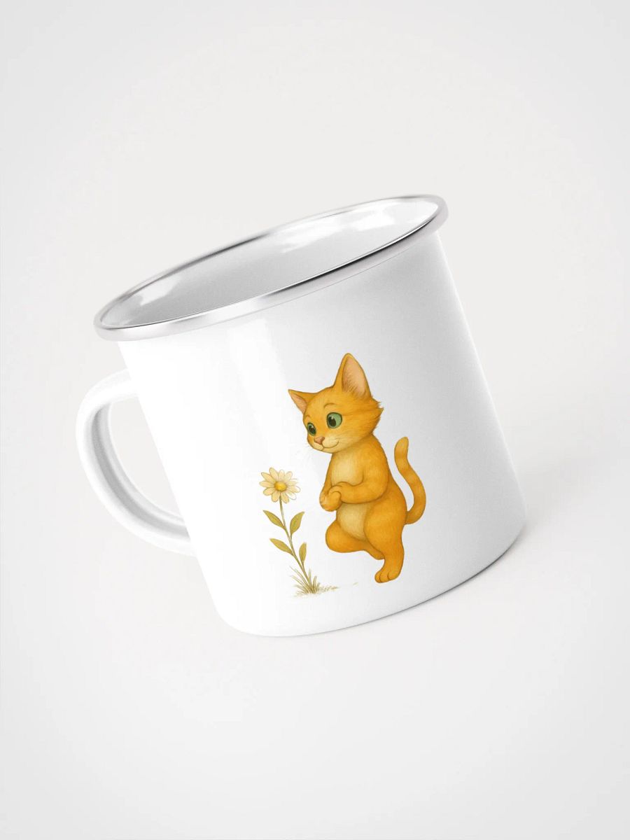 Vaikauri Cat Adventure Enamel Mug product image (4)
