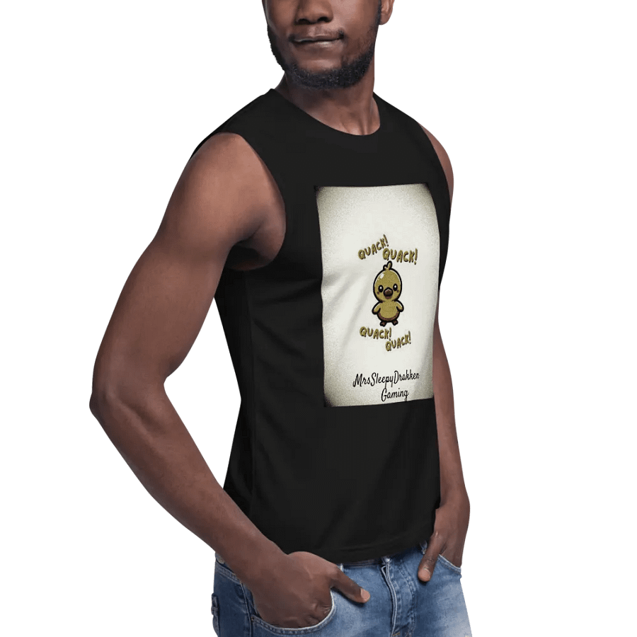 Quack Attack Duckling Muscle Tank product image (8)