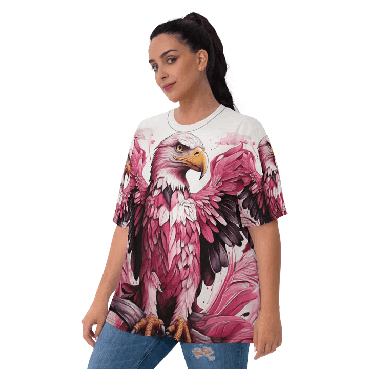 Pink eagle art product image (1)