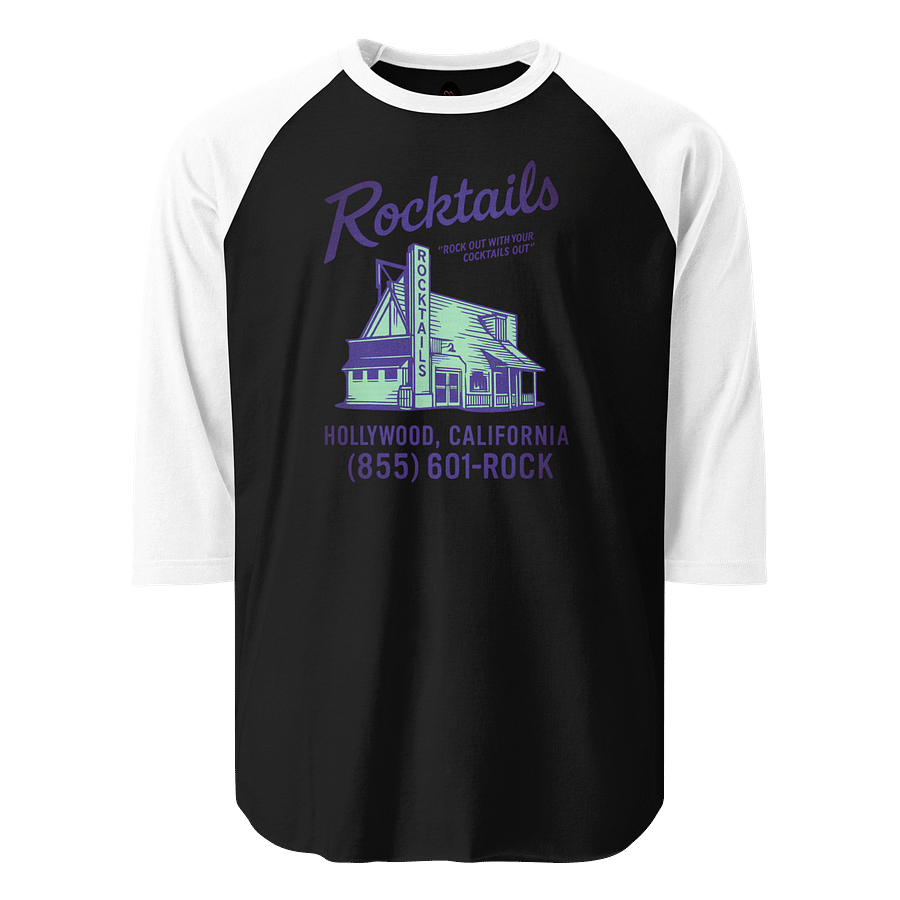 Rocktails Bar & Grill Raglan T-Shirt product image (1)