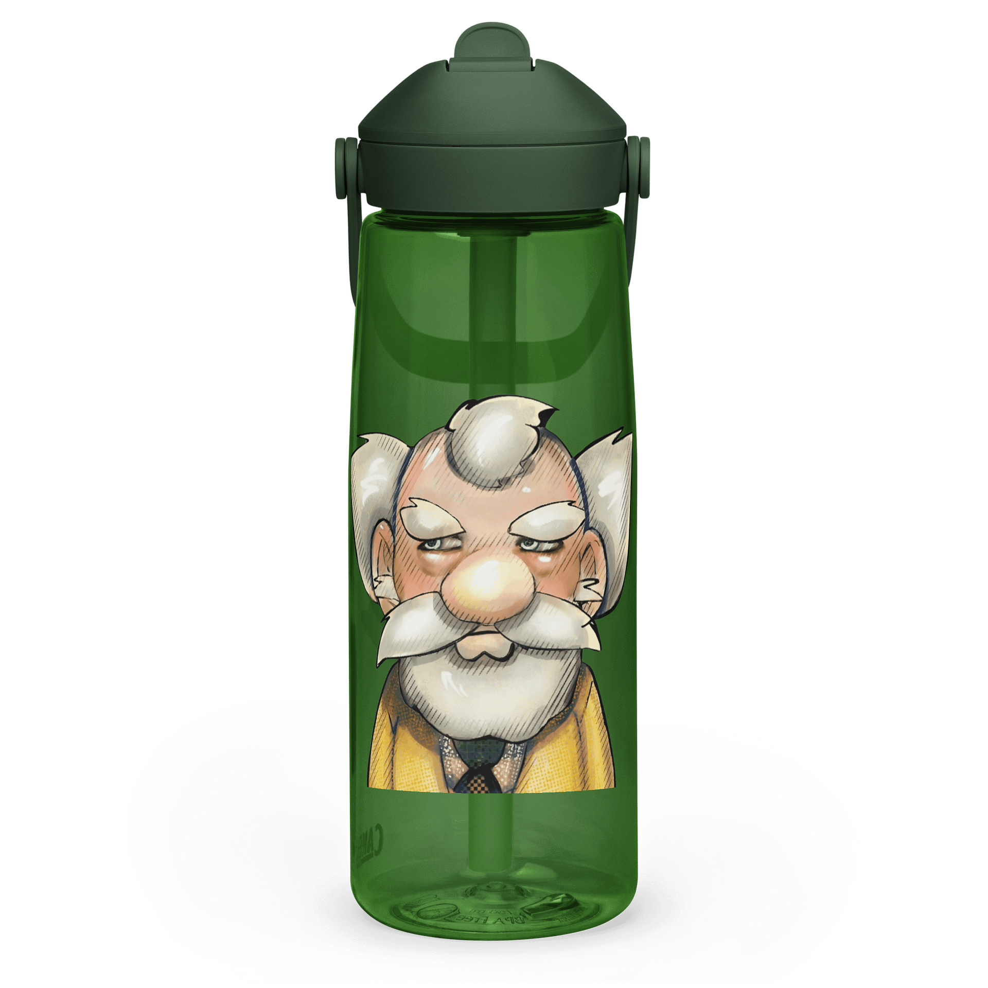 Old Man Fails At Games Water Bottle product image (3)