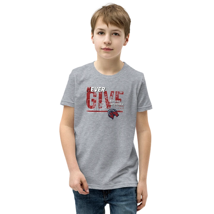 Rochester Ragin Rams Kids Never Give Up Tee product image (13)