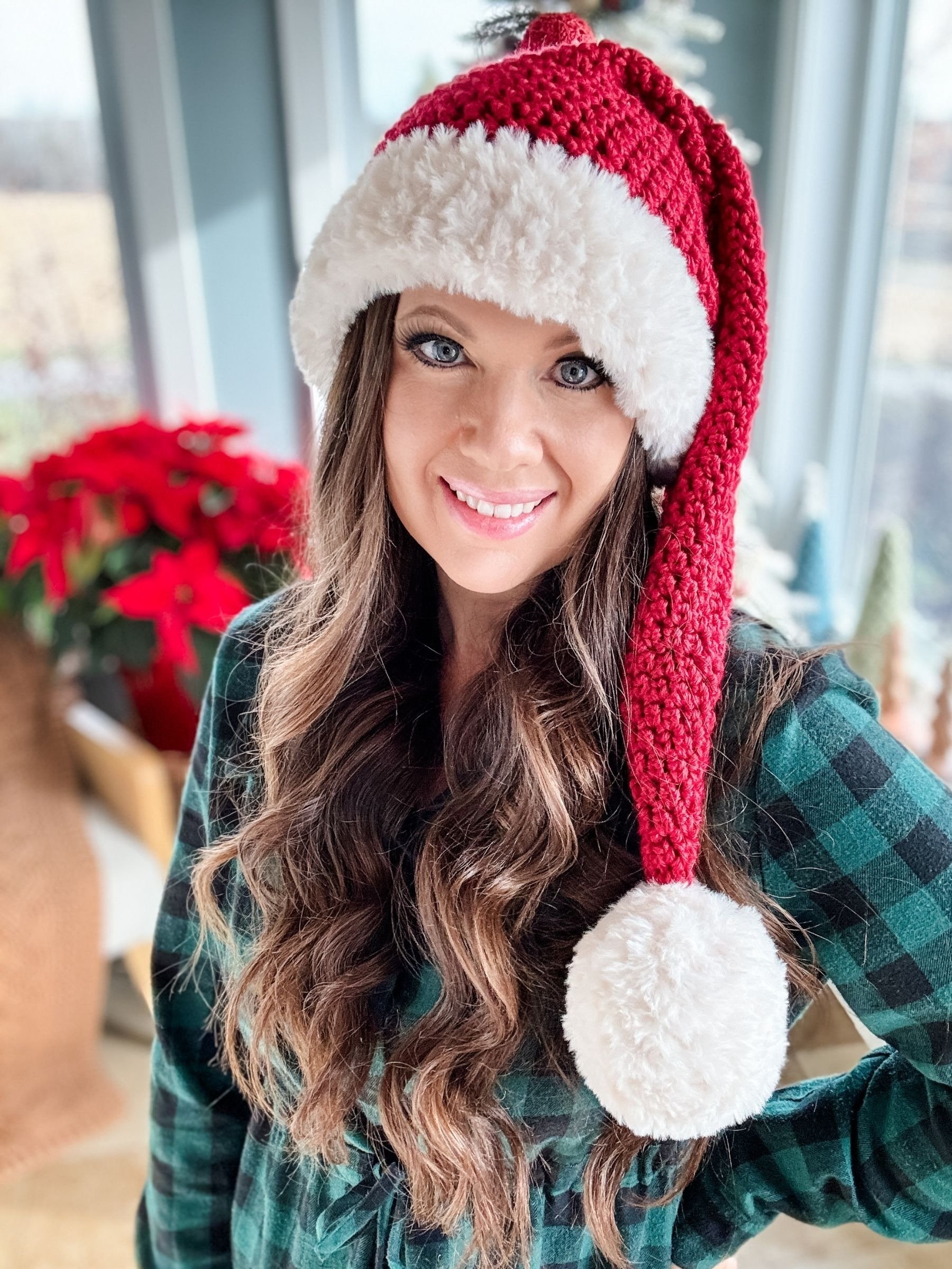 Bulky & Quick Santa Hat Crochet Pattern product image (6)
