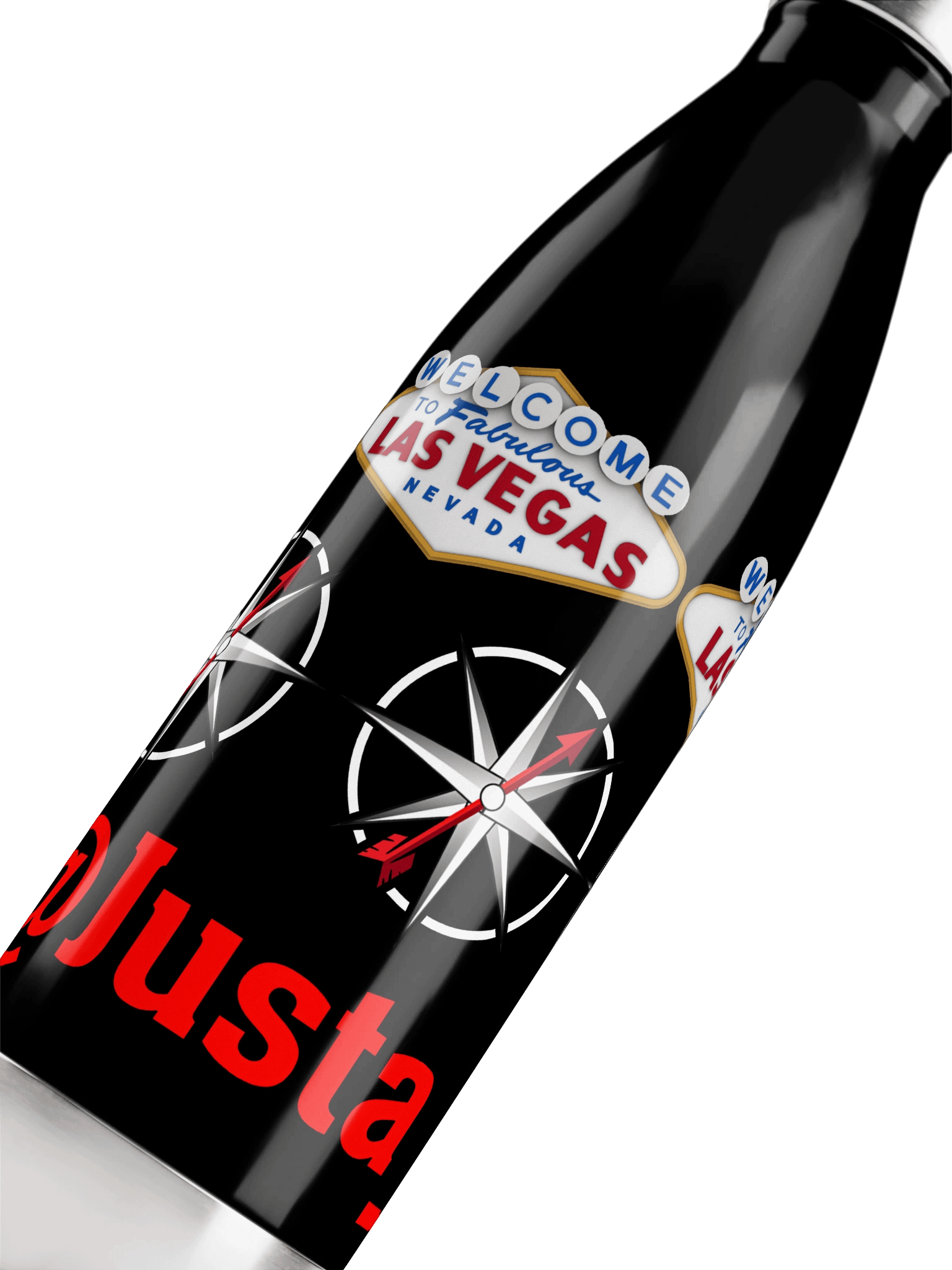 The Vegas Survival Steel Bottle – Hydration, Shenanigans, Repeat product image (5)