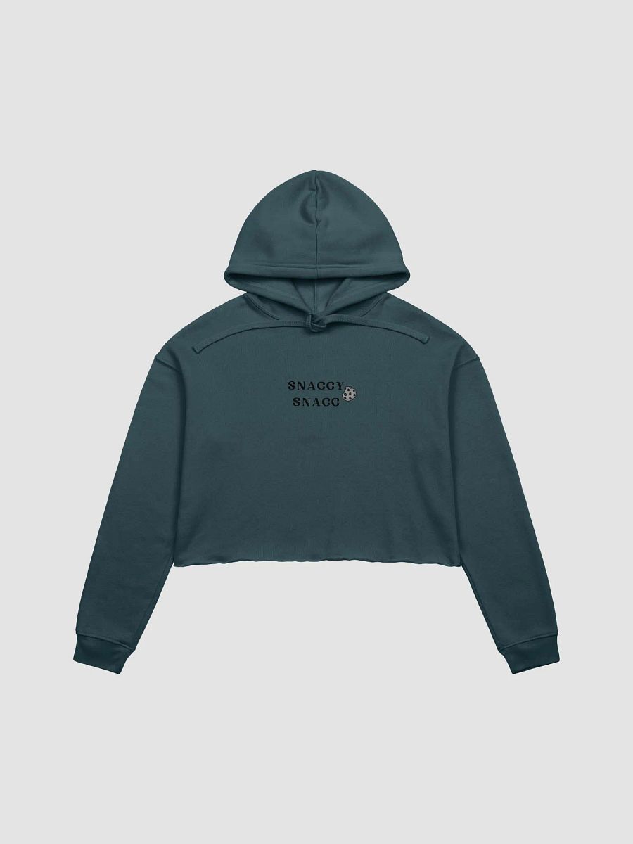Printed Snaccy Snacc Cropped Hoodie product image (1)