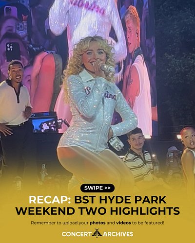 Weekend Two of @bsthydepark kept the momentum going — new artists, new energy, same iconic vibes 🌳🎤🔥

From show-stopping head...