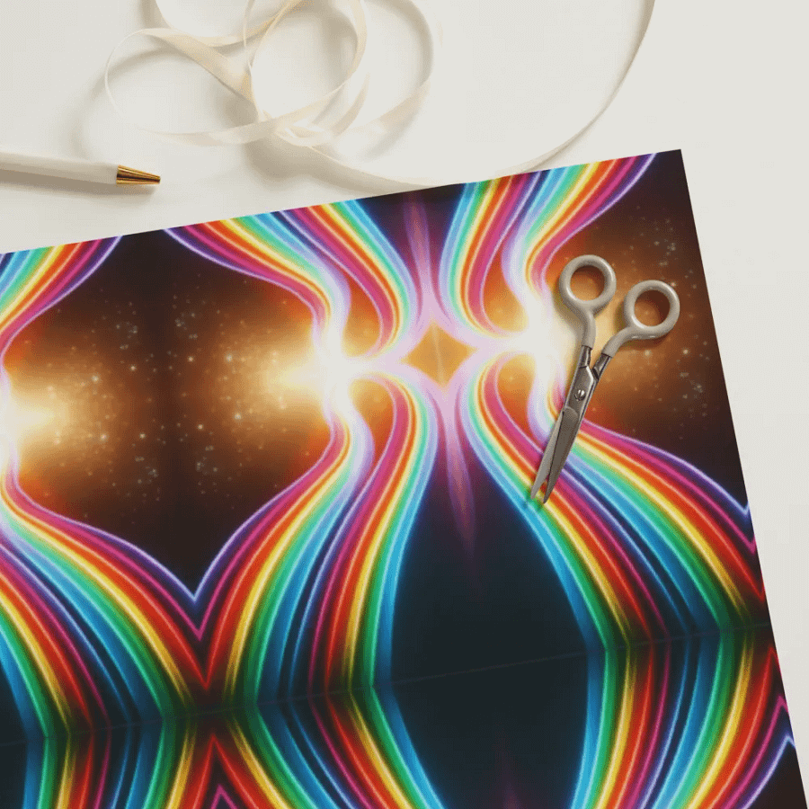Cosmic Kaleidoscope Wrapping Paper Set product image (11)