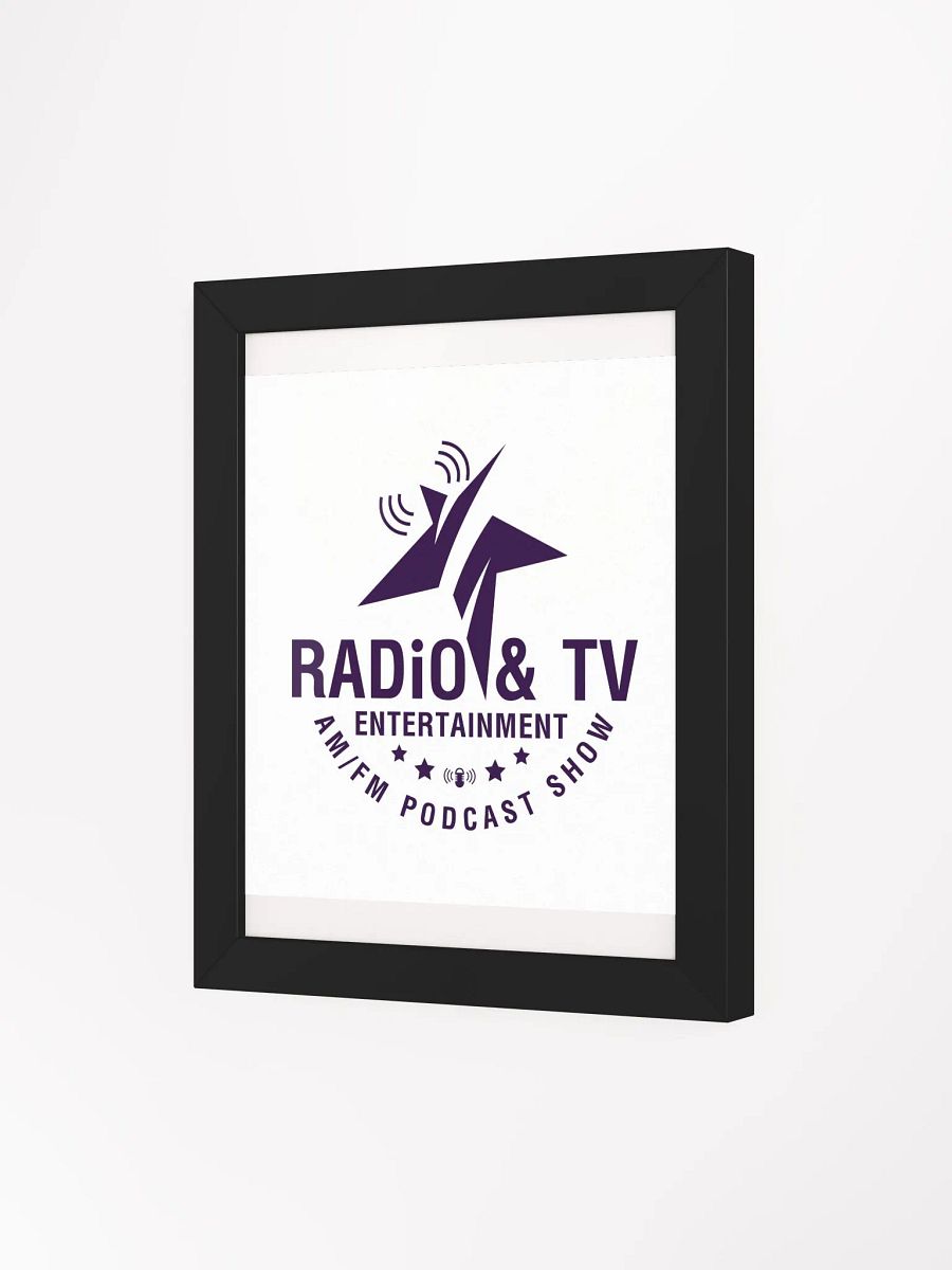 RDTV Pod-Fandom Framed High-Quality Matte Poster product image (3)
