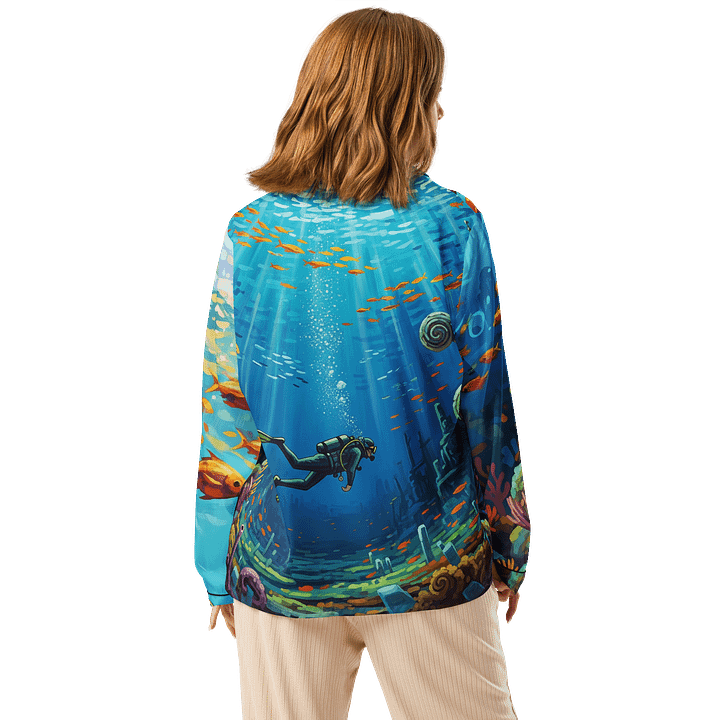 #300 - The Deep Dive Long-Sleeve Pajama Top product image (2)