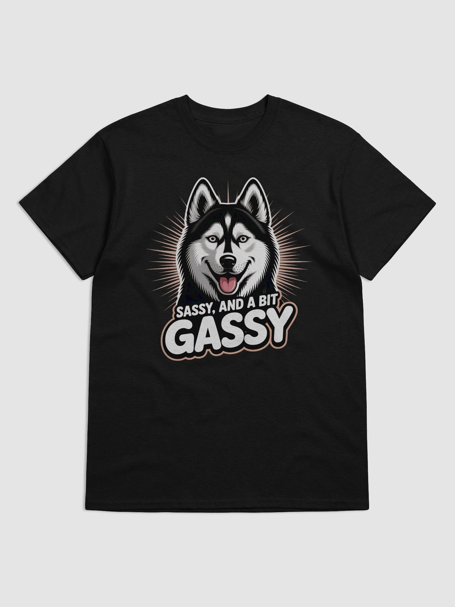 Sassy Husky Sunburst Tee product image (7)