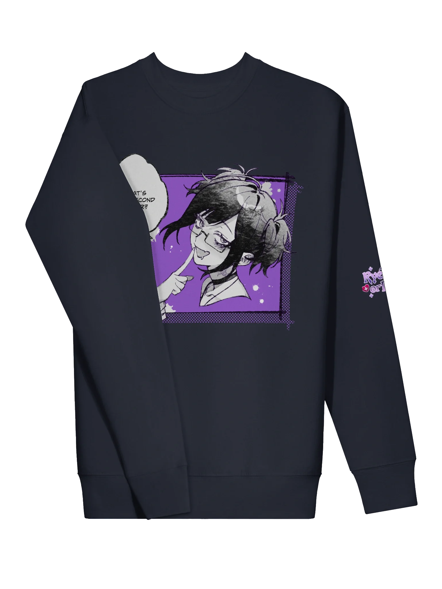 Second Dinner Rye Crew Sweatshirt (Front Design) product image (3)