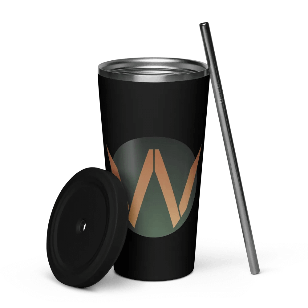 SpartanWarGames.com - Logo Insulated Tumbler with a Straw product image (10)