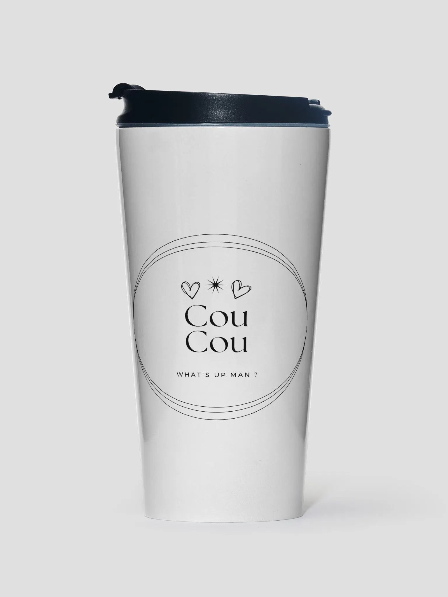 Coucou FRENCH SALUT Stainless Steel Travel Mug product image (3)