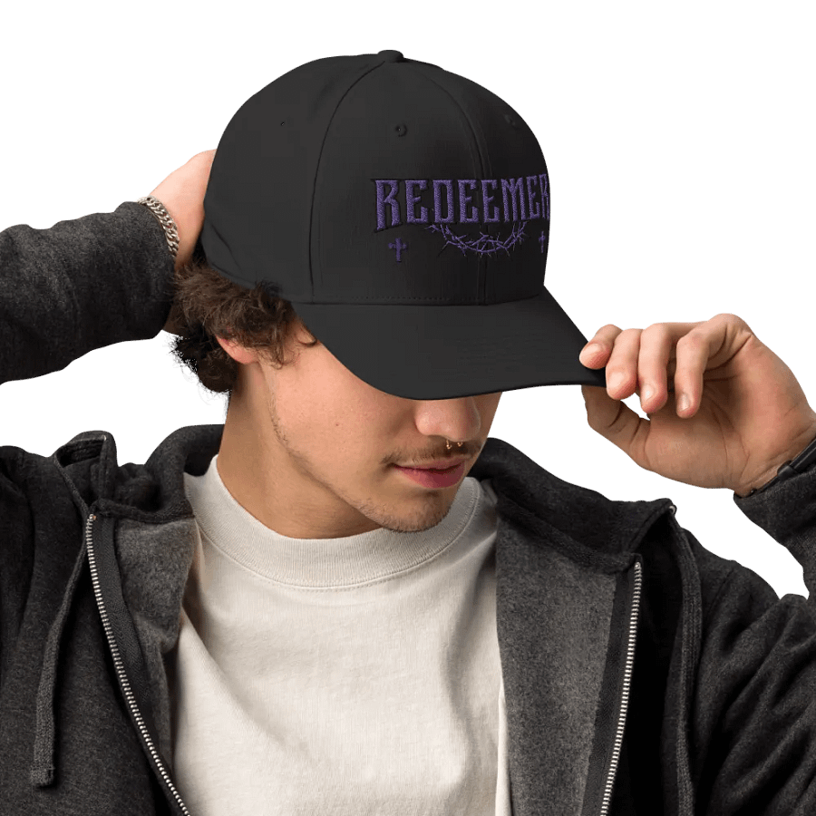 Purple Redeemer Crown Performance Cap product image (8)