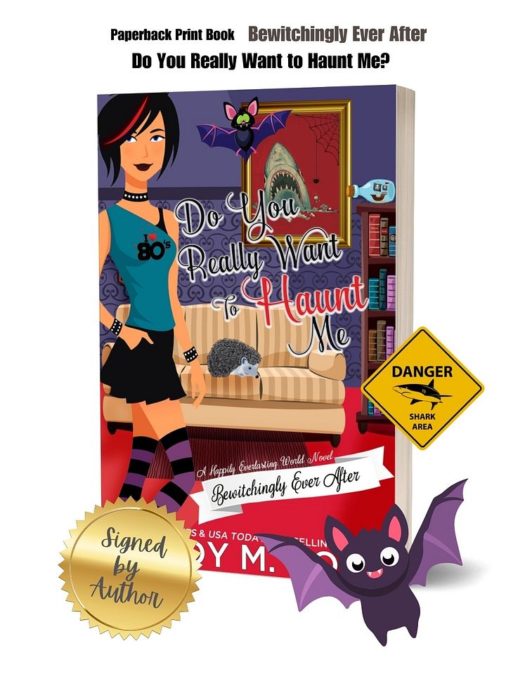 Do You Really Want to Haunt Me Signed Paperback Print Book product image (1)