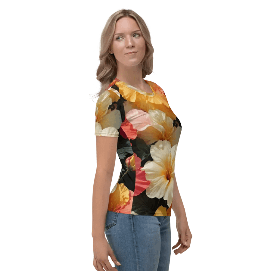 Hibiscus Serenade: Petal Perfect Tees product image (3)