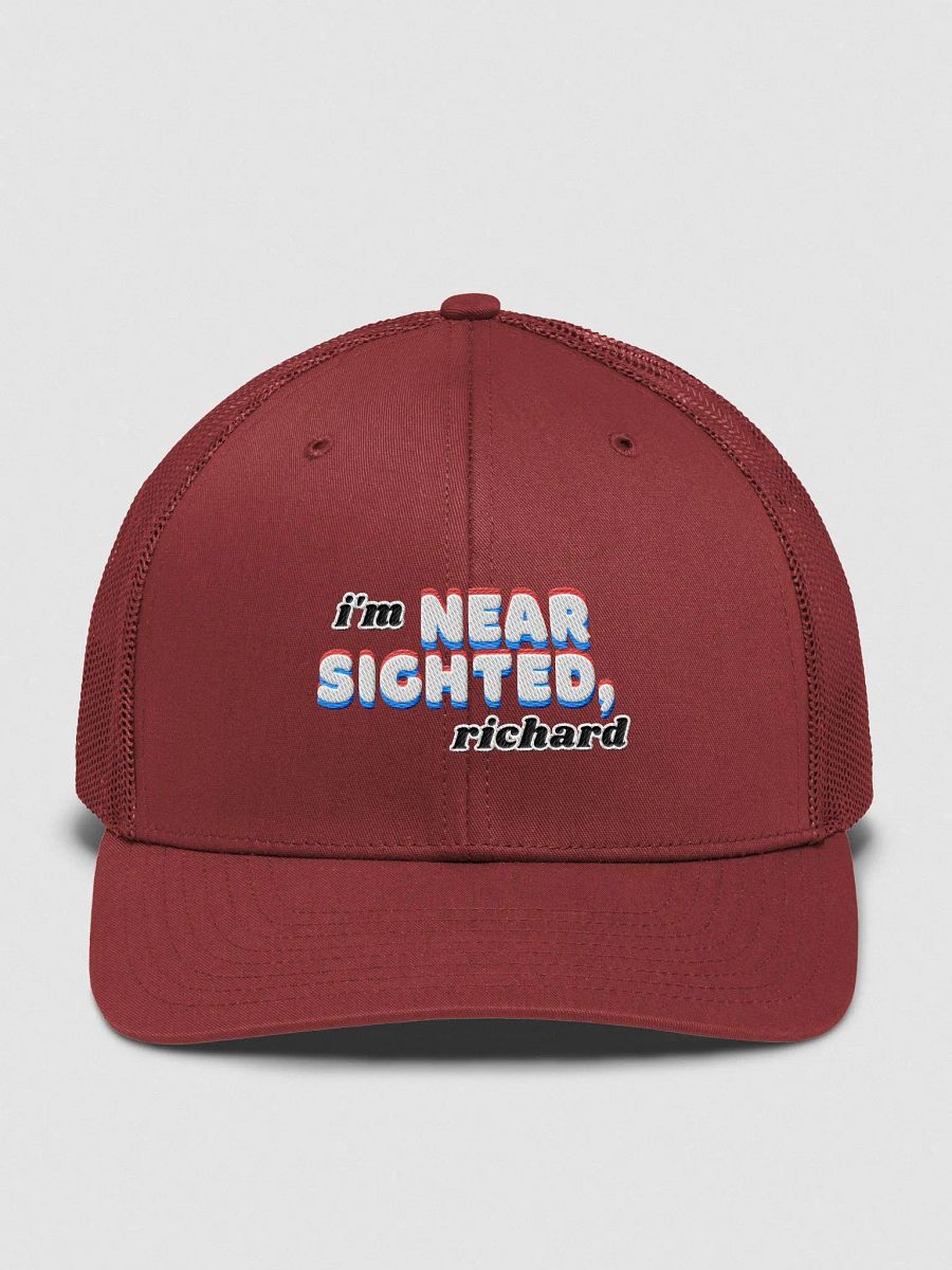 I'M NEARSIGHTED, RICHARD 112 trucker hat product image (22)