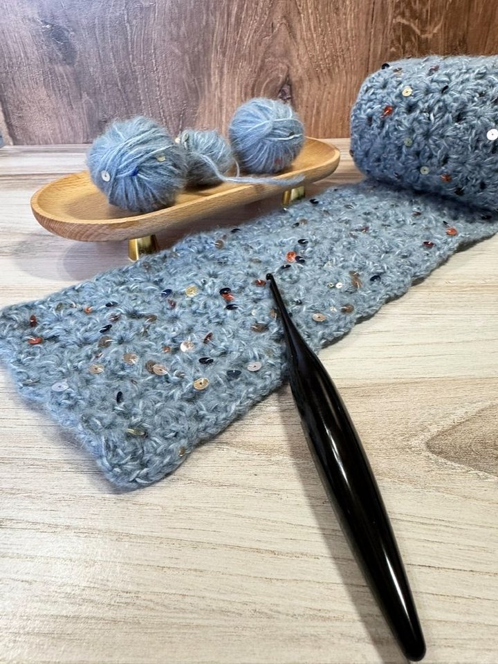 Echo Crochet Scarf product image (1)