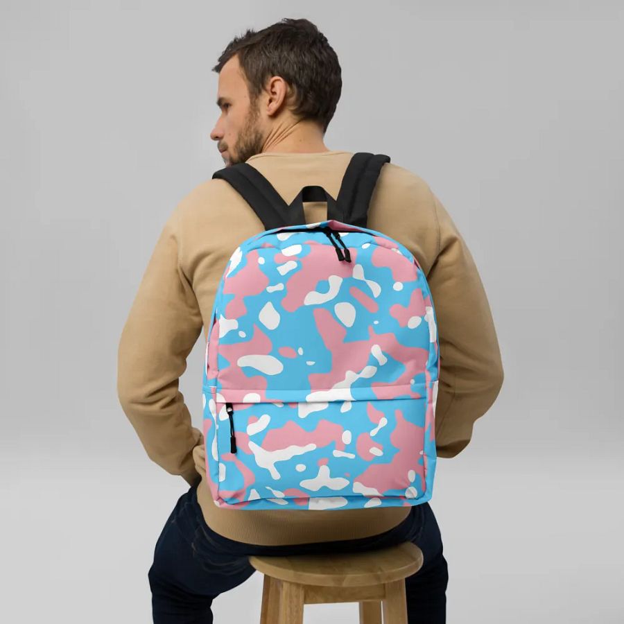 Trans Camo - Out & Proud - Backpack product image (8)