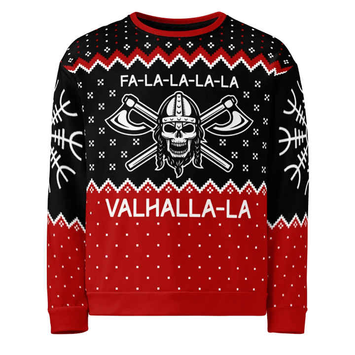 Fa-la-la-la-la Valhalla-la Sweater product image (1)