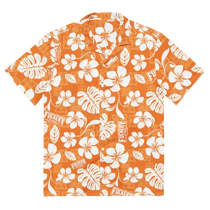 Fuckery Offroad Hawaiian Shirt - Orange product image (2)