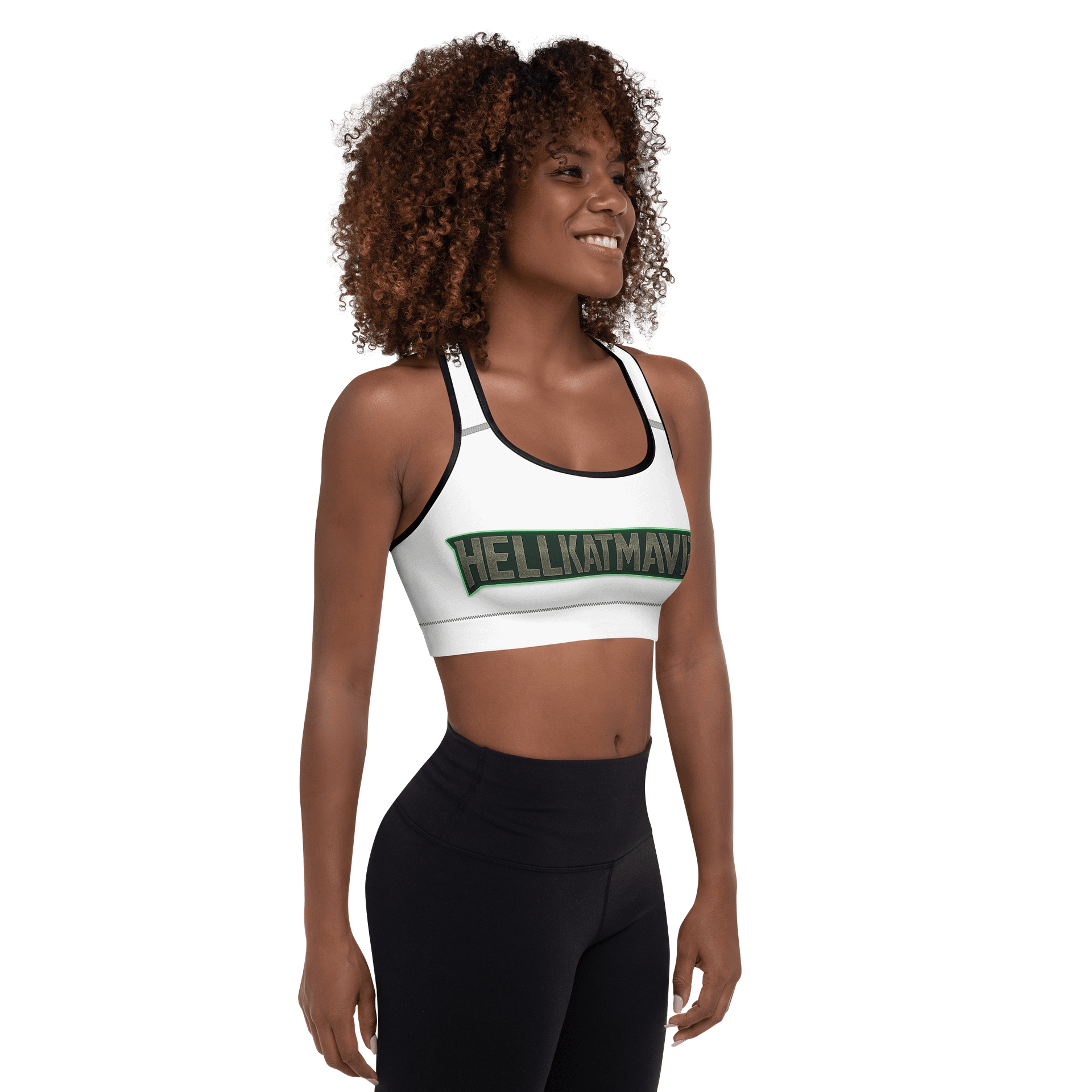 HKM OFFICAL Neon Fusion Padded Sports Bra product image (6)