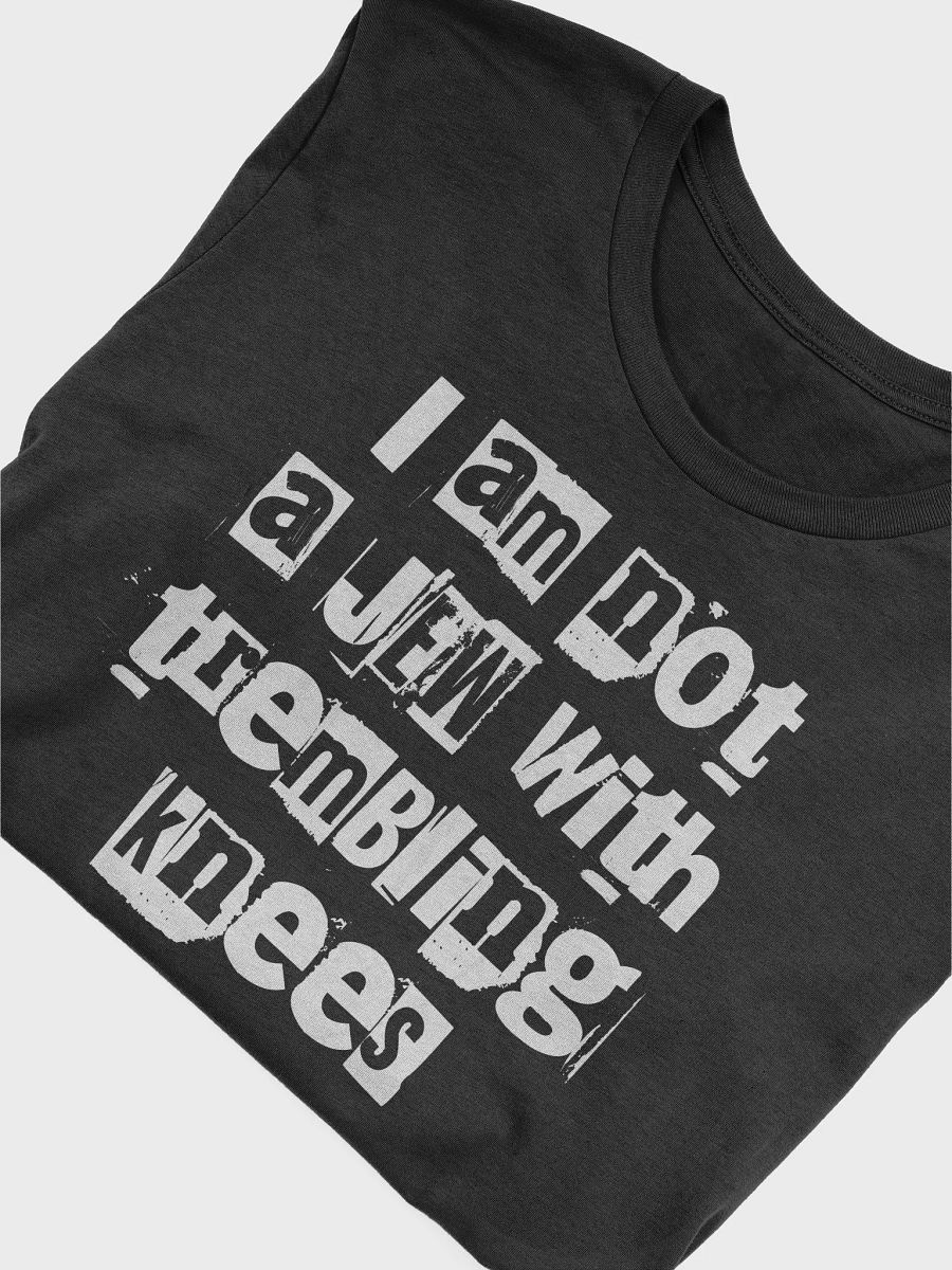 Not a Jew With Trembling Knees T-Shirt - Unisex Fit product image (3)