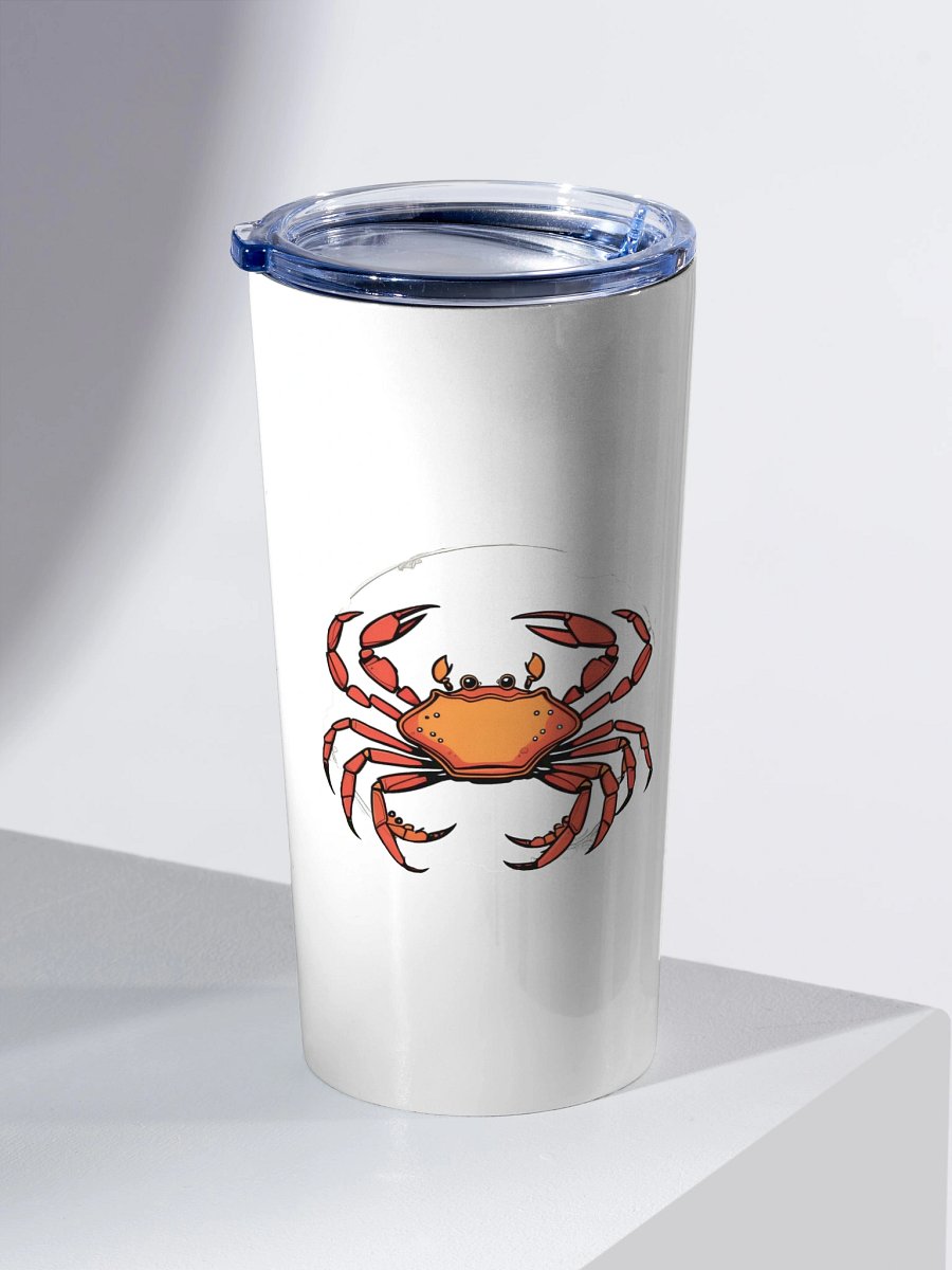 Playful Crab 20oz Stainless Steel Tumbler product image (2)