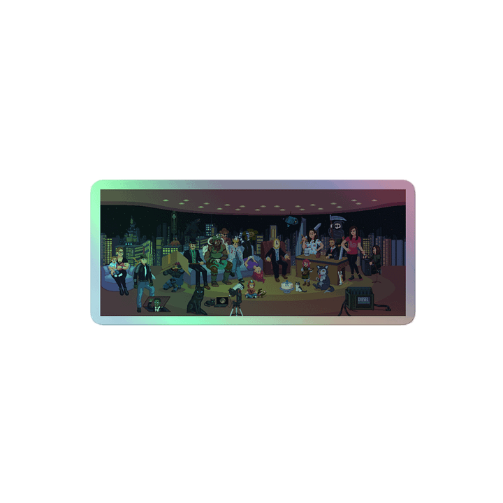 Community Couch Holo Sticker product image (2)